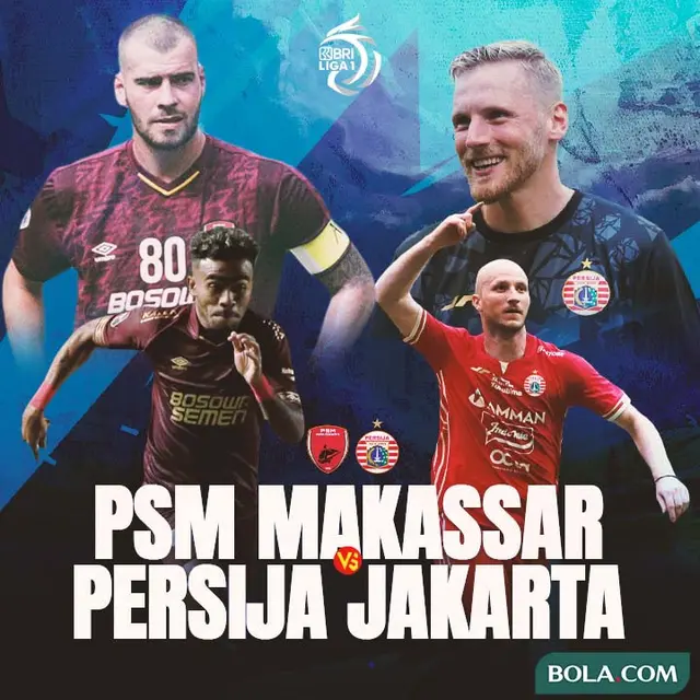Liga 1 - Duel Pemain - PSM Makassar Vs Persija Jakarta
