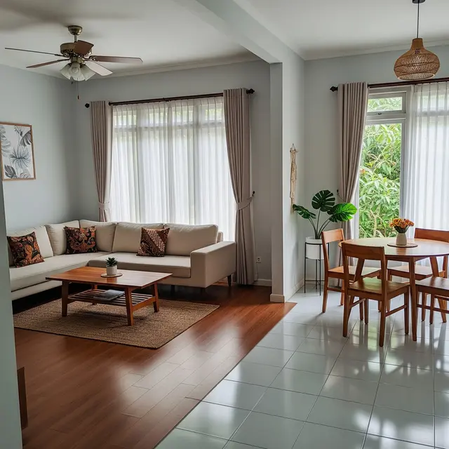 9 Konsep Ruang Keluarga Terbuka Tanpa Sekat untuk Rumah Mungil, Solusi Lapang