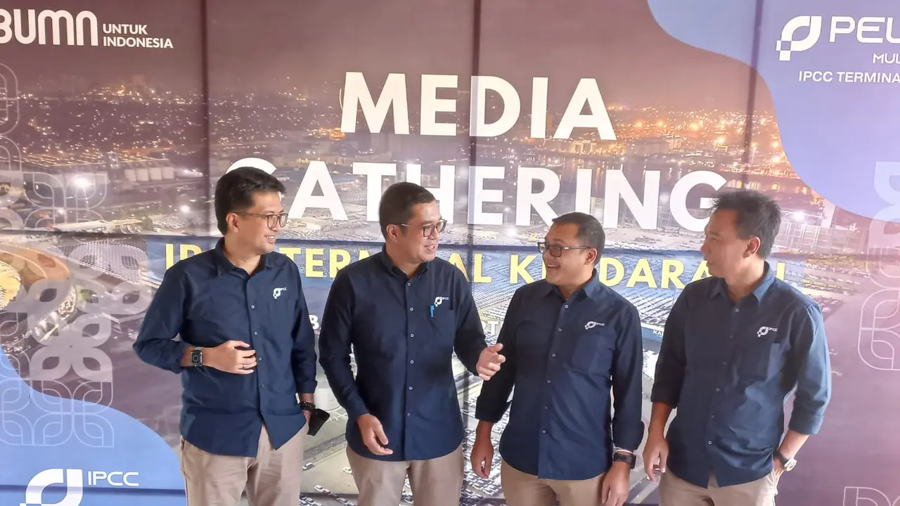Jajaran direksi IPCC dalam Media Gathering IPCC, di Kintamani, Bali, Kamis (22/9/2022).