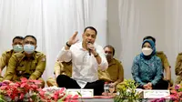 Wali Kota Surabaya Eri Cahyadi. (Dian Kurniawan/Liputan6.com).