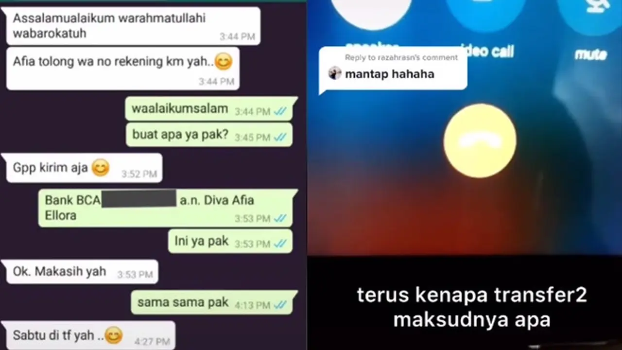 Gara-gara Ditransfer Uang Oleh Dosen, Wanita Ini Cekcok dengan Sang Pacar