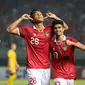 Timnas Indonesia U-19 pada laga kontra Filipina hari Jumat (08/07/2022). (Bagaskara Lazuardi/Bola.com)