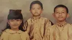 Gibran Rakabuming Raka, anak pertama dari 3 bersaudara pasangan Joko Widodo dan Iriana. Gibran kecil tinggal di Solo namun sejak SMP, ia menempuh pendidikan SMA di Singapura. Sedari dulu Gibran sudah terlihat sosok yang pintar. (Liputan6.com/IG/gibran_rakabuming)