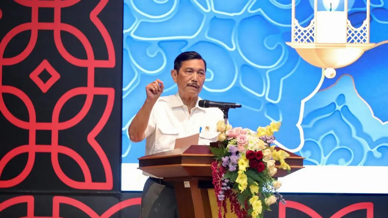 Menteri Koordinator Bidang Kemaritiman dan Investasi (Menko Marves) Luhut Binsar Pandjaitan
