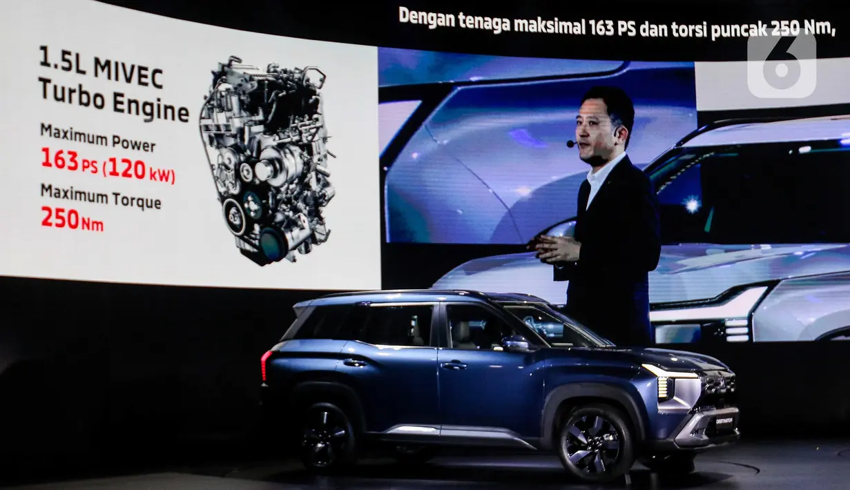 SUV 7-seater terbaru ini langsung mencuri perhatian berkat kombinasi menarik antara performa bertenaga, fitur modern, kenyamanan premium, serta desain tangguh khas kendaraan petualang. (Liputan6.com/Herman Zakharia)