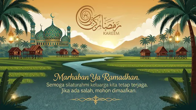 Gambar Marhaban Ya Ramadhan