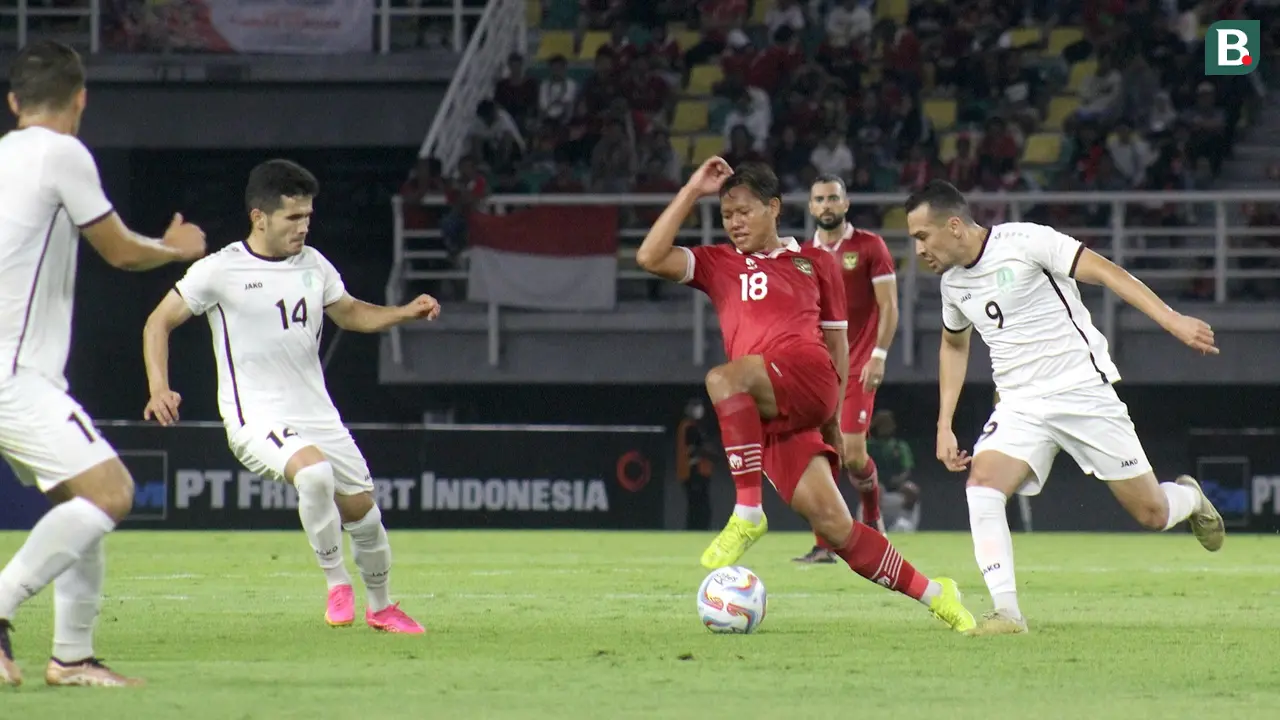 Timnas Indonesia Vs Turkmenistan
