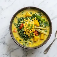 Resep Sayur Ganemo Khas Manado dengan Daun Melinjo dan Jagung/AI Generated