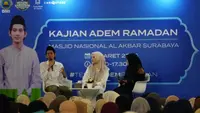 Ratusan Jemaah Ikuti Kajian Ramadan di Masjid Surabaya, Penceramah Ingatkan Bisa Jaga Semua Hal