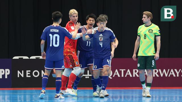 Foto: Mental Juara Bicara, Jepang Sikat Habis Australia di Piala Futsal Asia 2026
