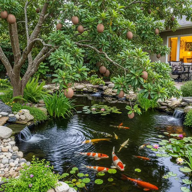 Pohon Buah untuk Pinggir Kolam Ikan di Rumah