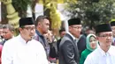 Tidak hanya para pejabat, pada mantu anak keduanya Jokowi juga mengundang para tokoh masyarakat, artis, pedangang pasar, pedagang kaki lima serta warga sekitar kediamannya. (Adrian Putra/Bintang.com)