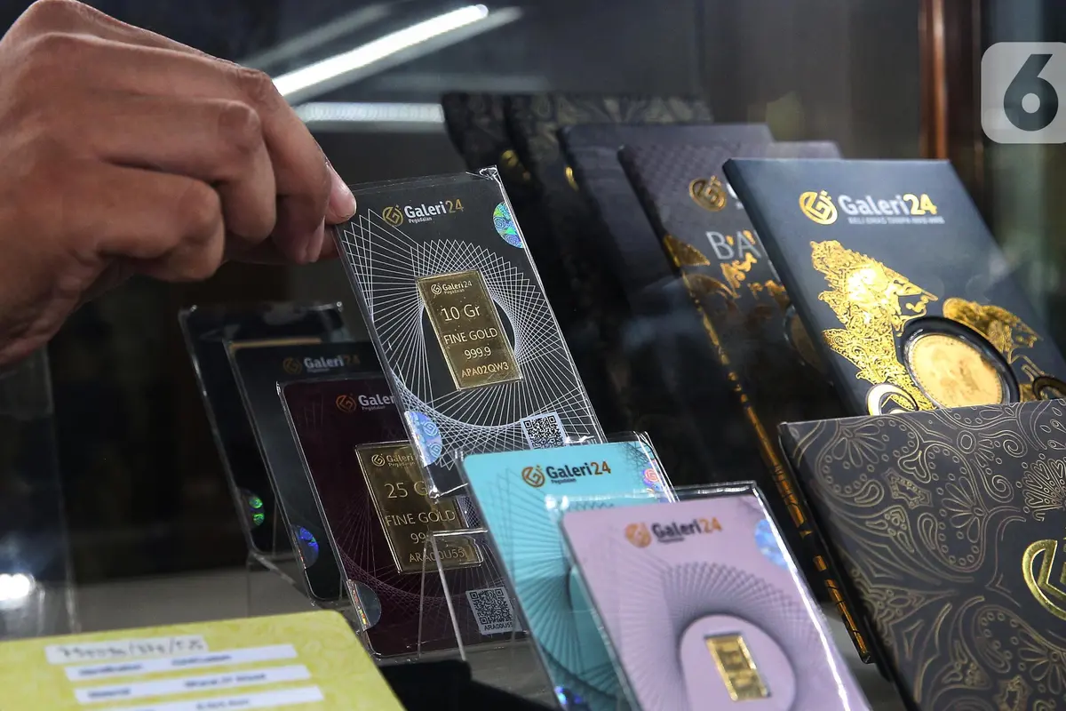 Harga Emas Pegadaian Hari Ini 2 April 2026: UBS, Galeri24 dan Antam Kompak Melesat