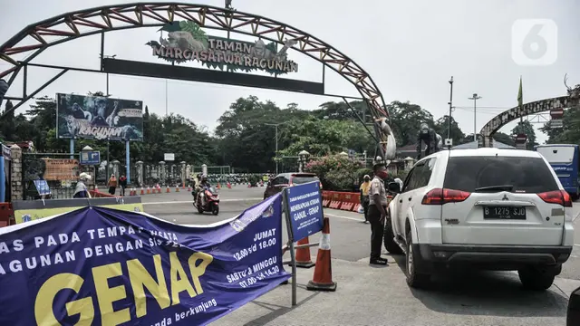 Pemberlakuan Ganjil Genap di Tempat Wisata