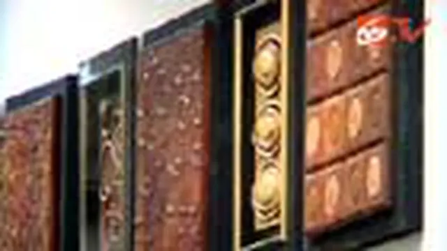 Lukisan 3D dari Koran Bekas