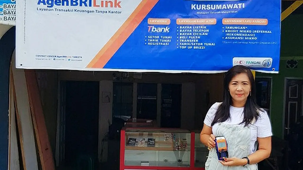 Kursumawati, Agen BRILink di Serbelawan, Kabupaten Simalungun, Medan, Sumatera Utara. Foto: Istimewa