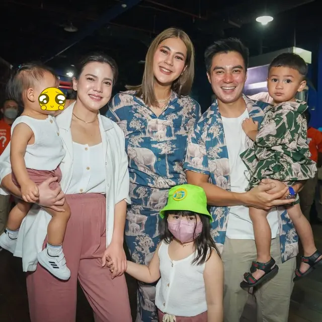 8 Potret Tamu Artis di Pesta Ulang Tahun Kiano Anak Baim Wong di Ancol