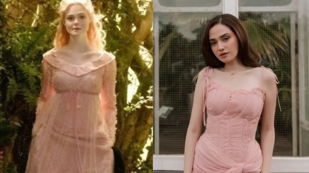 Bak Princess Aurora, Gaya Syifa Hadju saat Prewedding di London Tampil Manis dalam Balutan Gaun Pink