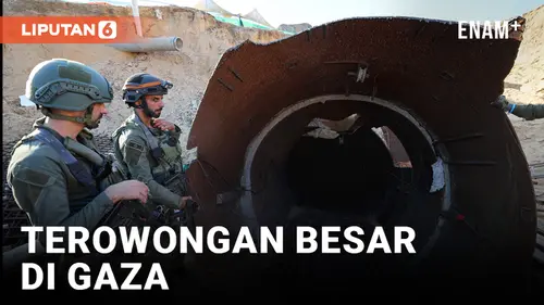 VIDEO: Israel Klaim Temukan Jaringan Terowongan Besar yang Digunakan Hamas di Gaza