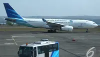 Pesawat Terbang Garuda Indonesia (Liputan6.com/Fahrizal Lubis)