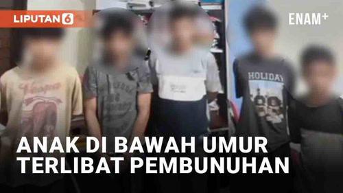 VIDEO: Tiga Anak di Bawah Umur Terlibat Pembunuhan di Pelalawan, Tersinggung Usai Beli Narkoba