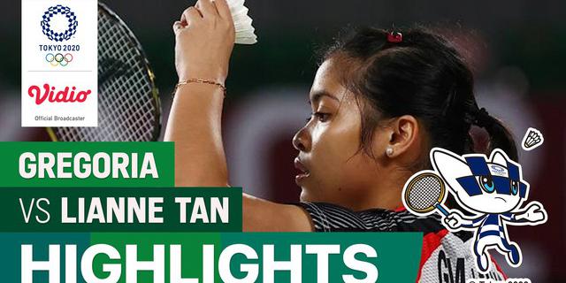 VIDEO: Aksi-Aksi Memukau Gregoria Mariska Tunjung Saat Kalahkan Wakil Belgia Berdarah Indonesia di Olimpiade Tokyo 2020