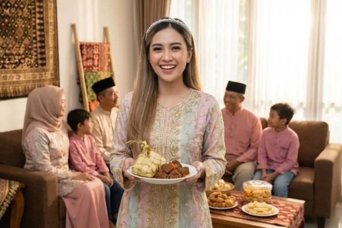 Ilustrasi Islami, muslim, puasa, buka puasa