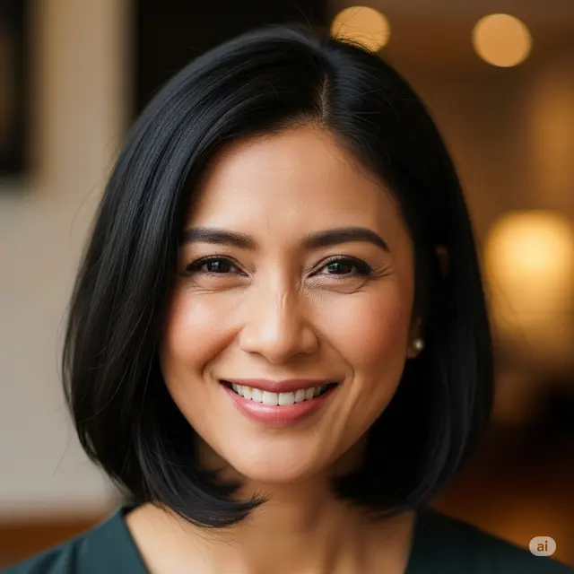 rekomendasi model rambut buat ibu yang sibuk di 2025 (Image by Gemini AI)