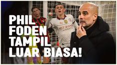 Berita video Manchester City berhasil menang tipis 1-0 atas Bournemouth berkat gol tunggal Phil Foden.