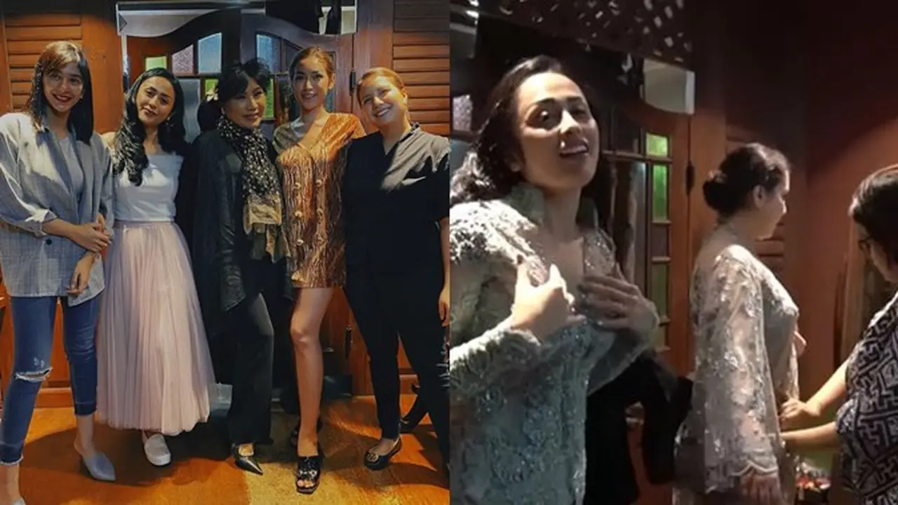 6 Potret Pagar Ayu Jessica Iskandar Fitting Kebaya, Haru dan Bahagia