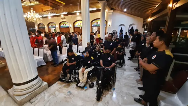 Doa Bersama untuk Atlet Para Tenis Meja David Jacobs