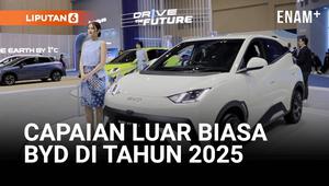 BYD turut meramaikan Gaikindo Jakarta Auto Week 2025 di ICE BSD. Tahun ini, BYD hadir dengan kepercayaan diri baru setelah mencatat perjalanan luar biasa sejak memasuki pasar Indonesia pada awal 2024.