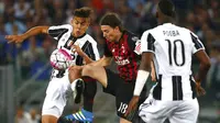 Final Coppa Italia Juventus v Milan masih tanpa gol di babak pertama. (REUTERS/Tony Gentile)