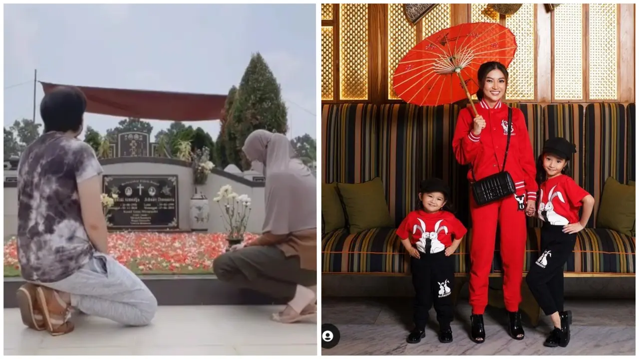 Artis Indonesia sambut Tahun Baru Imlek (Foto: Instagram rogerojey/sarwendah29)