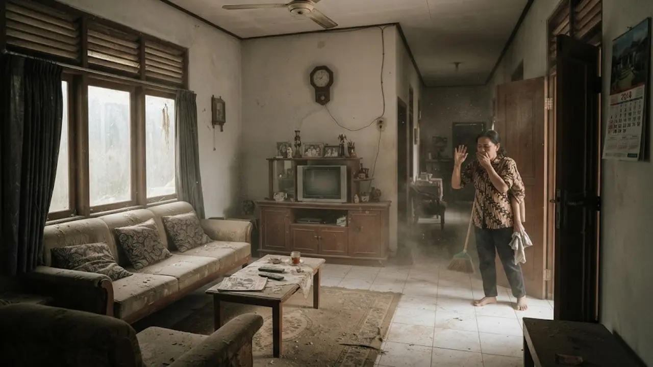Rumah Terasa Lebih Pengap setelah Lama Tidak Ditinggali, Karena Debu Menumpuk saat Tidak Dihuni