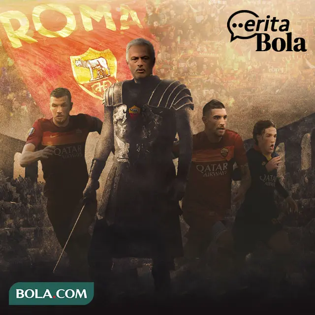 Cerita Bola - Jose Mourinho Gladiator AS Roma
