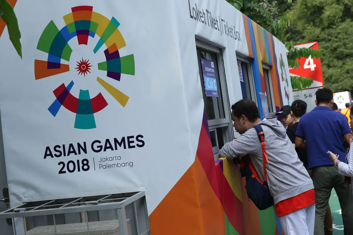Penonton Seremoni Pembukaan Asian Games 2018 Padati Pintu Masuk