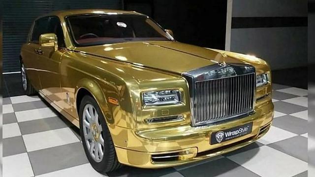 Rolls Royce Phantom Emas Ini Jadi Armada Taksi Berapa Ongkosnya Otomotif Liputan6 Com