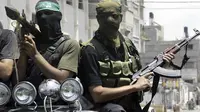 Tentara Hamas. (AP/Hatem Moussa)