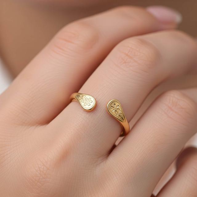 Cincin Emas 3 Gram Model Korea