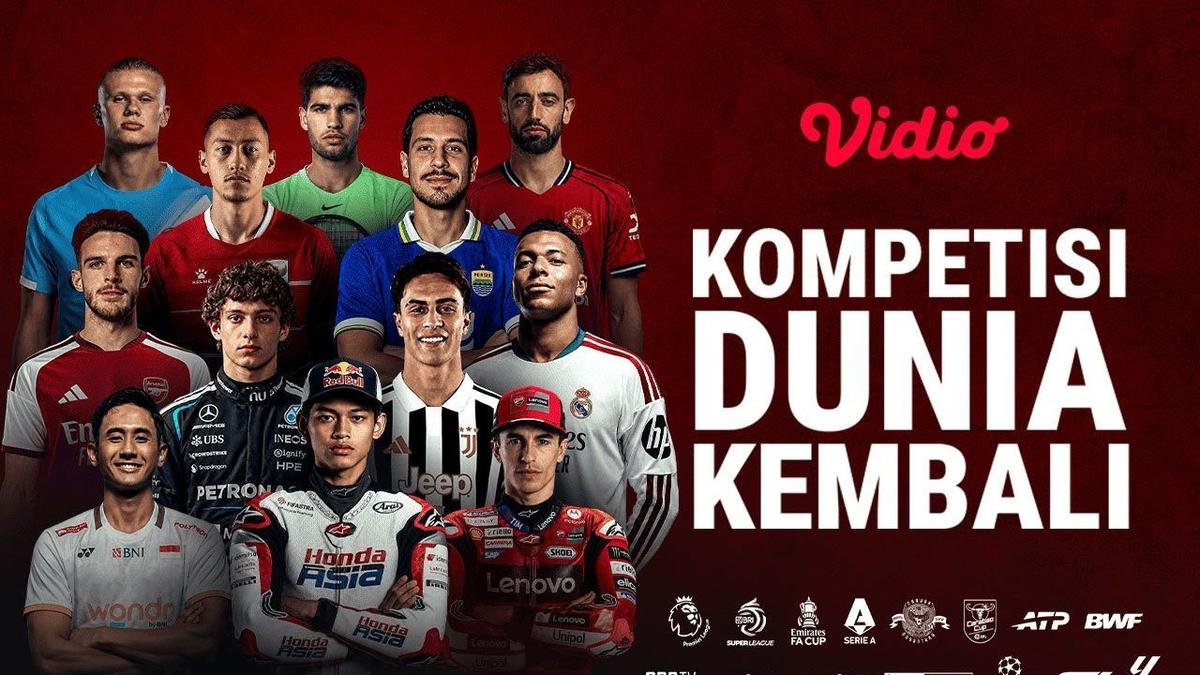 Vidio Sajikan Musim Baru Sepak Bola Eropa: Duel Bintang Lapangan Hijau dan Pelatih Jenius