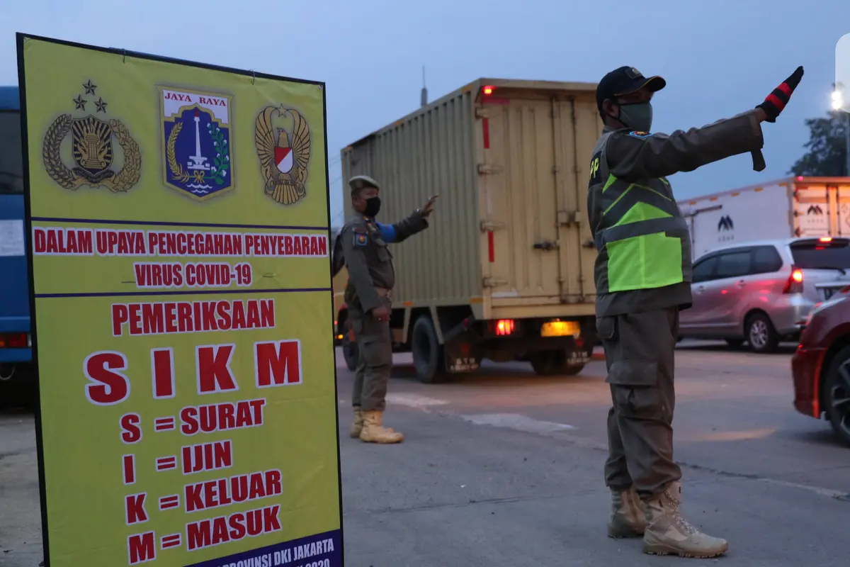 Masuk Jakarta Wajib Tunjukkan SIKM