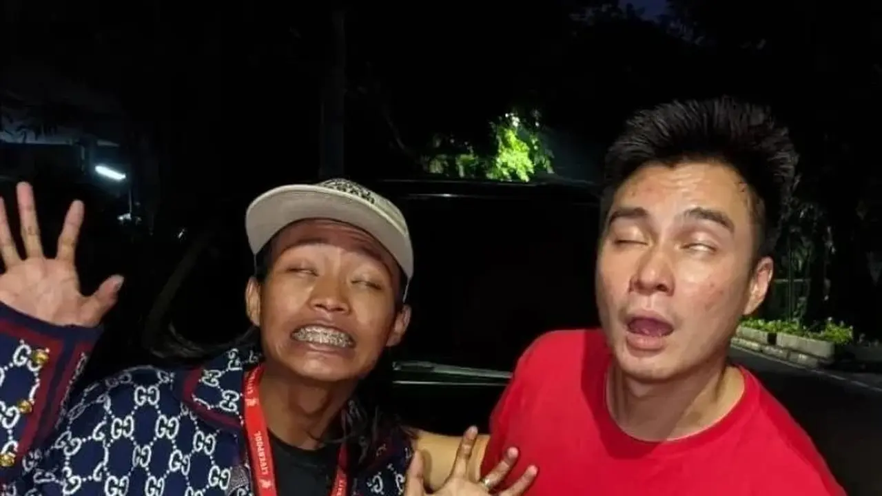 6 Momen Kedekatan Baim Wong dengan Bonge, Partner Acara Citayam Fashion Week
