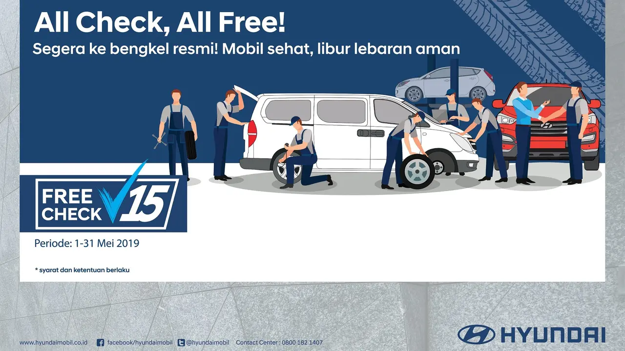 Hyundai berikan pemeriksaaan gratis jelang lebaran