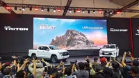 Mitsubishi All New Triton dan New Pajero Sport di GIIAS 2024. (Liputan6.com/Arief Aszhari)