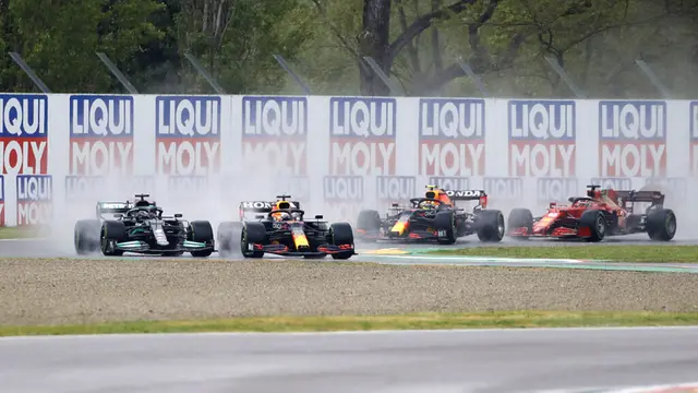 FOTO: Max Verstappen Tercepat di F1 GP Emilia Romagna 2021