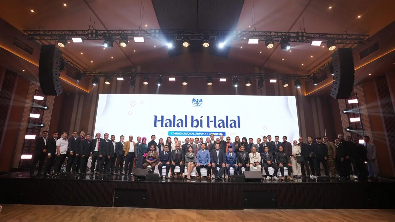 Komite Nasional Advokat Indonesia yang diketuai oleh Pablo Benua mengadakan acara Halal Bihalal di Sentul City, Bogor, Jawa Barat (Jabar).