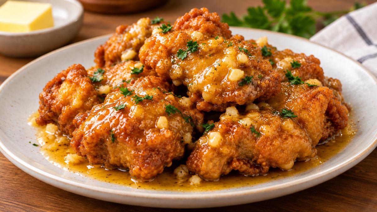 Resep Ayam Goreng Saus Mentega Simple Mudah Dibuat