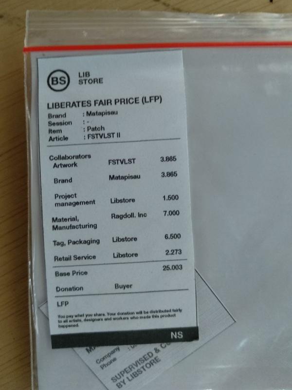 Libstore di Liberates Creative Colony menerapkan LIberates Fair Price (Liputan6.com/ Switzy Sabandar)
