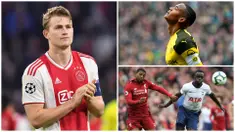 Meski usianya masih terbilang muda untuk ukuran pesepak bola namun para pemain ini sudah layak disebut sebagai talenta bek-bek terbaik dunia. Berikut ini Matthijs de Ligt dan tujuh bek muda dengan kualitas kelas dunia. (Kolase Foto dari AFP)